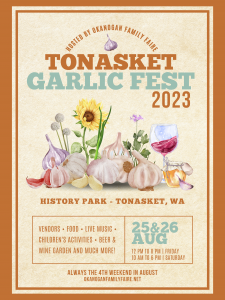 Garlic Fest 2023 Poster