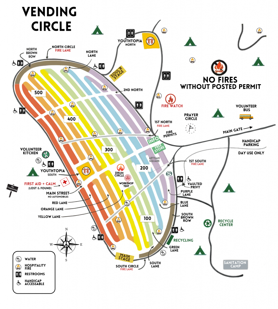 Vending Circle Map